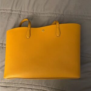 Tory Burch Mustard Yellow Tote